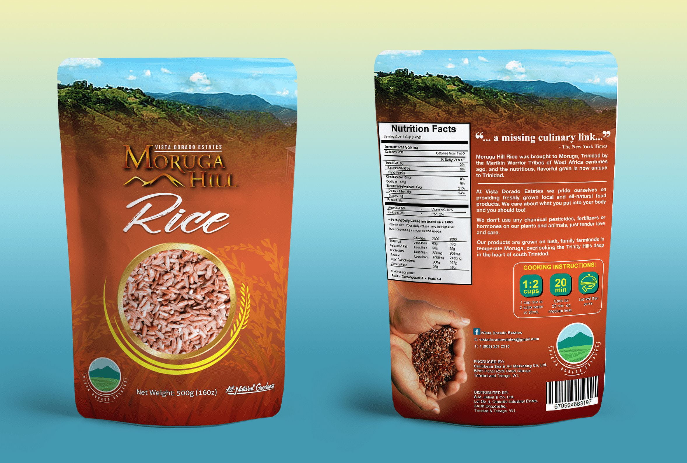 Molla Rice Moruga Hill Rice Multi-Pack 6 (Natural, Geera and Pimento) - Walmart.com