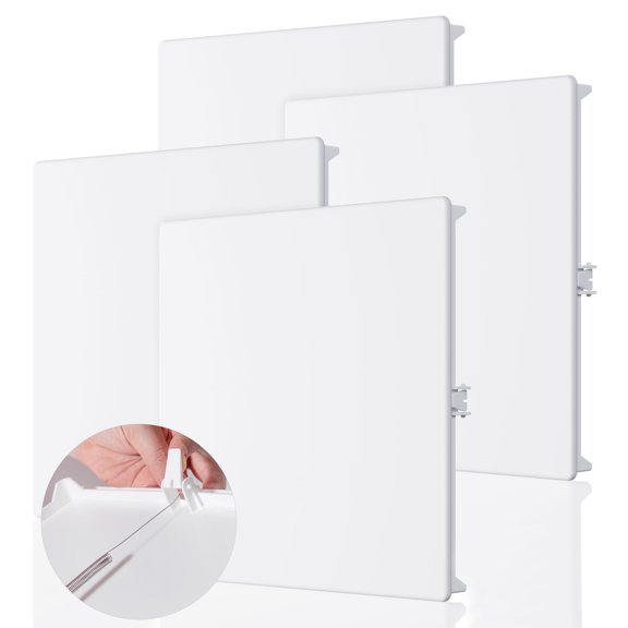 Morvat 10x10 Spring Access Panel for Drywall & Ceiling, 4 Pack
