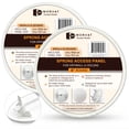 thumbnail image 1 of Morvat 5" Round Spring Access Panel for Drywall & Ceiling, 2 Pack, 1 of 7
