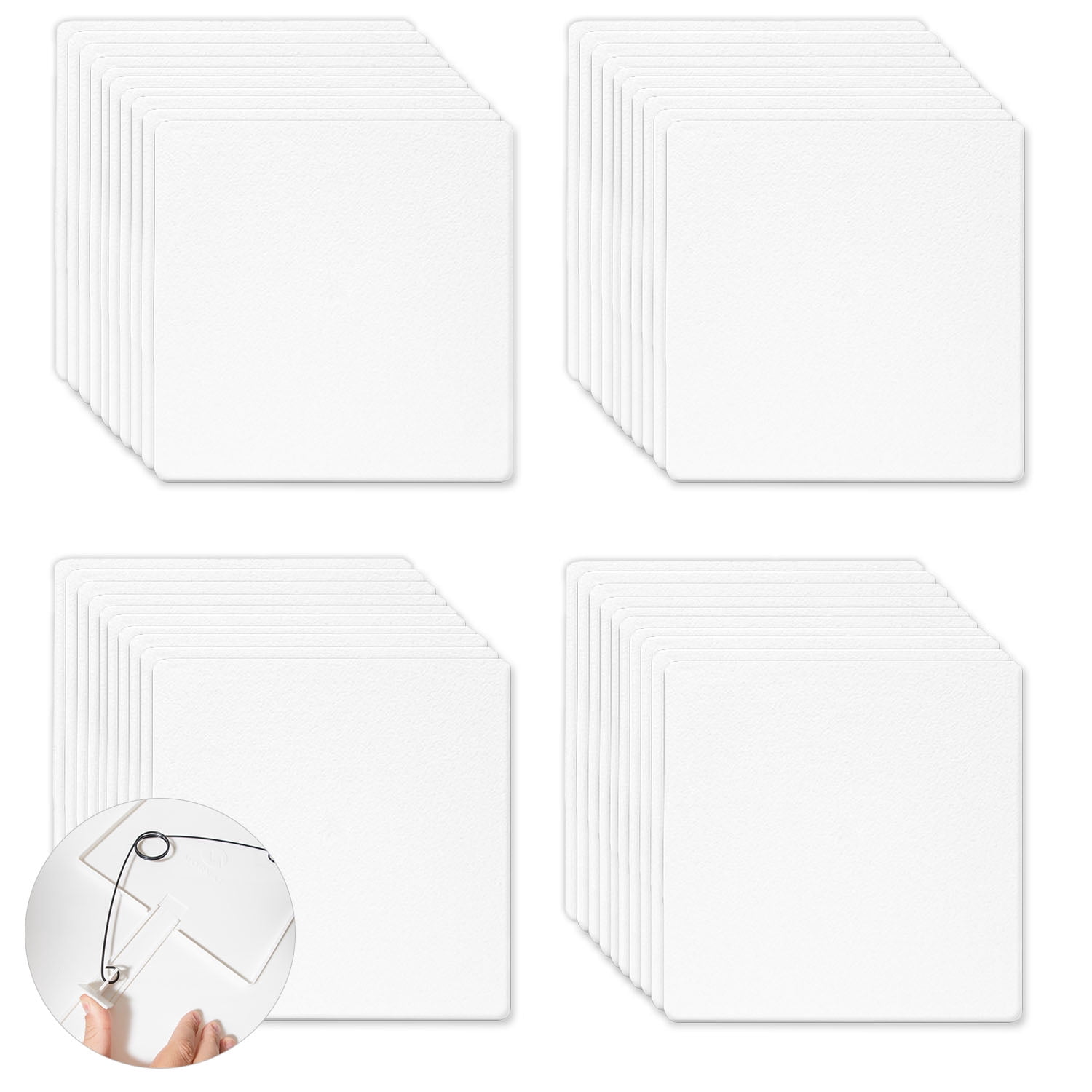 Spring Panel C Spring Morvat 8x8 Adjustable Spring Access Panel for Drywall & Ceiling, 40 ...