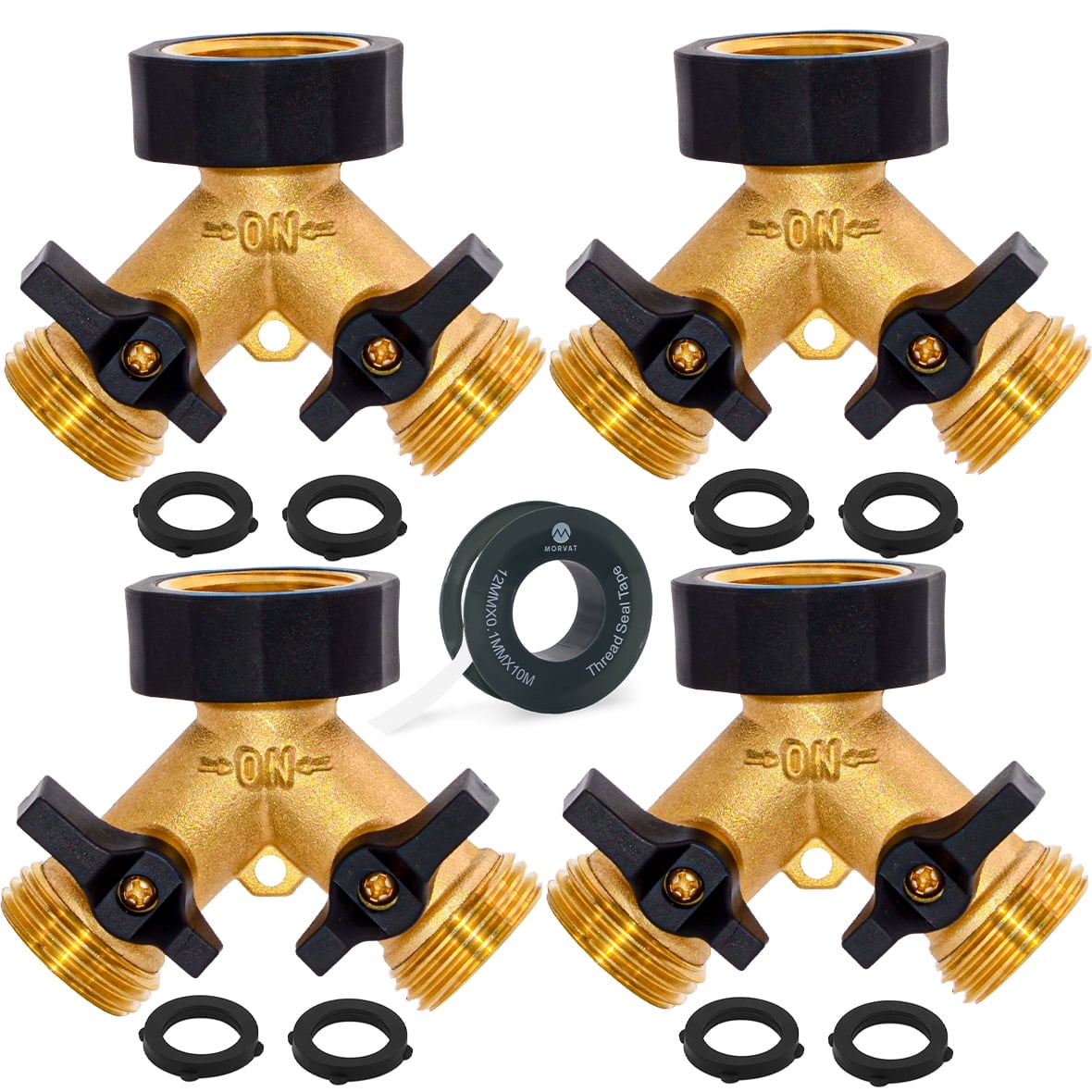 Morvat Garden Hose Splitter