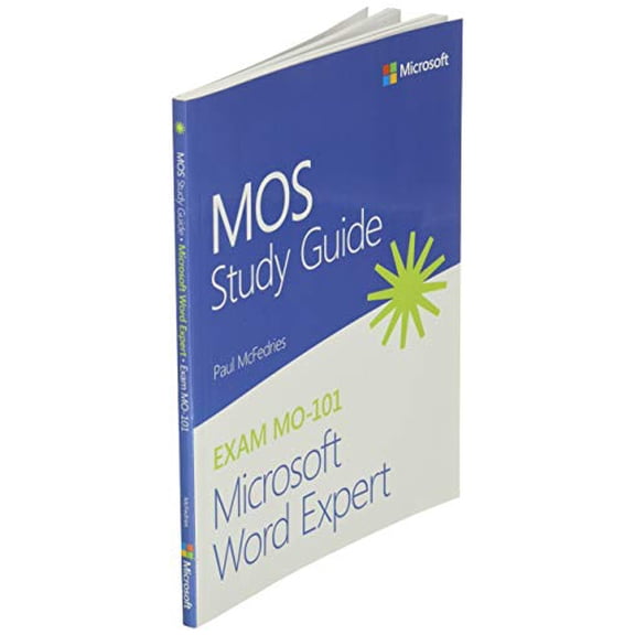 Pre-Owned Mos Study Guide for Microsoft Word Expert Exam Mo-101 (Paperback) 0136628370 9780136628378