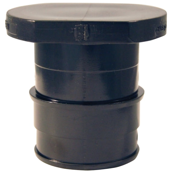 Mosack Group Apollo EPXPAP110PK ExpansionPEX Series Pipe Plug, 1 in, Barb, Poly Alloy Black - pack of 10 — Residential Use, Standard Application
