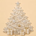 thumbnail image 1 of Mosaflare Christmas Tree Pearl Diamond Painting Kit for Adults, DIY Pearl Diamond Art for Home Decor, 12×12 inch HD Canvas, 1 of 8