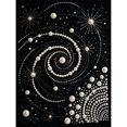 thumbnail image 1 of Mosaflare Pearl Diamond Painting Kit for Adults-Planet,DIY Diamond Art Craft for Home Decor, 12×16 inch HD Canvas, 1 of 7
