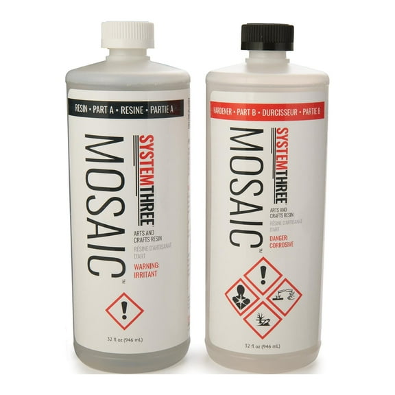Mosaic Art And Craft Epoxy - 1/2 Gallon