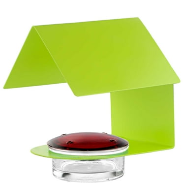 Mosaic Birds Cottage Hummingbird Feeder, M447-301-L, 3.4 Ounce Capacity, Lime Green, 1 Piece