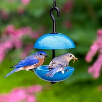 Mosaic Birds Double Hanging Poppy Feeder