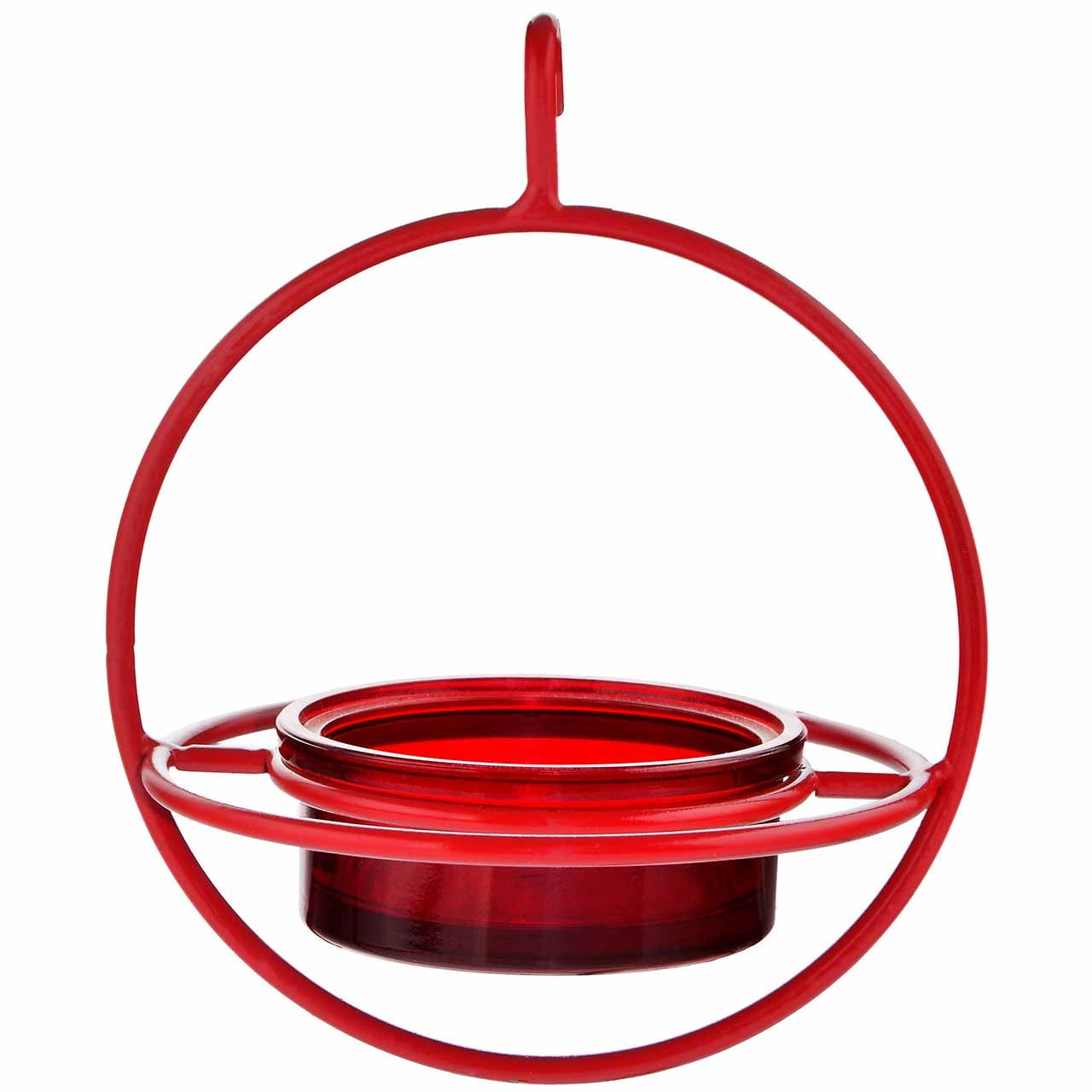 Mosaic Birds Hummble Bold Hanging Bird Feeder for Outdoors, Oriole, Finch Wild Bird Feeders - Red