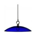 thumbnail image 1 of Mosaic Birds M383-200-15 Petite Glass Baffle Dome Bird Feeder, Cobalt Blue, 1 of 7