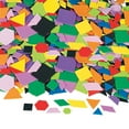 thumbnail image 1 of Mosaic Geometric Self-Adhesive Shapes, Craft Supplies, Regular, Foam Shapes, 1000 Pieces, Assorted, 1 of 3