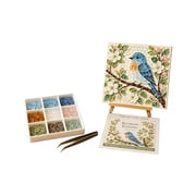 Mosaic Glass Art Kit Nature Themed Mosaic Craft Supplies for Adults Beginners Home Decor Craft Gift