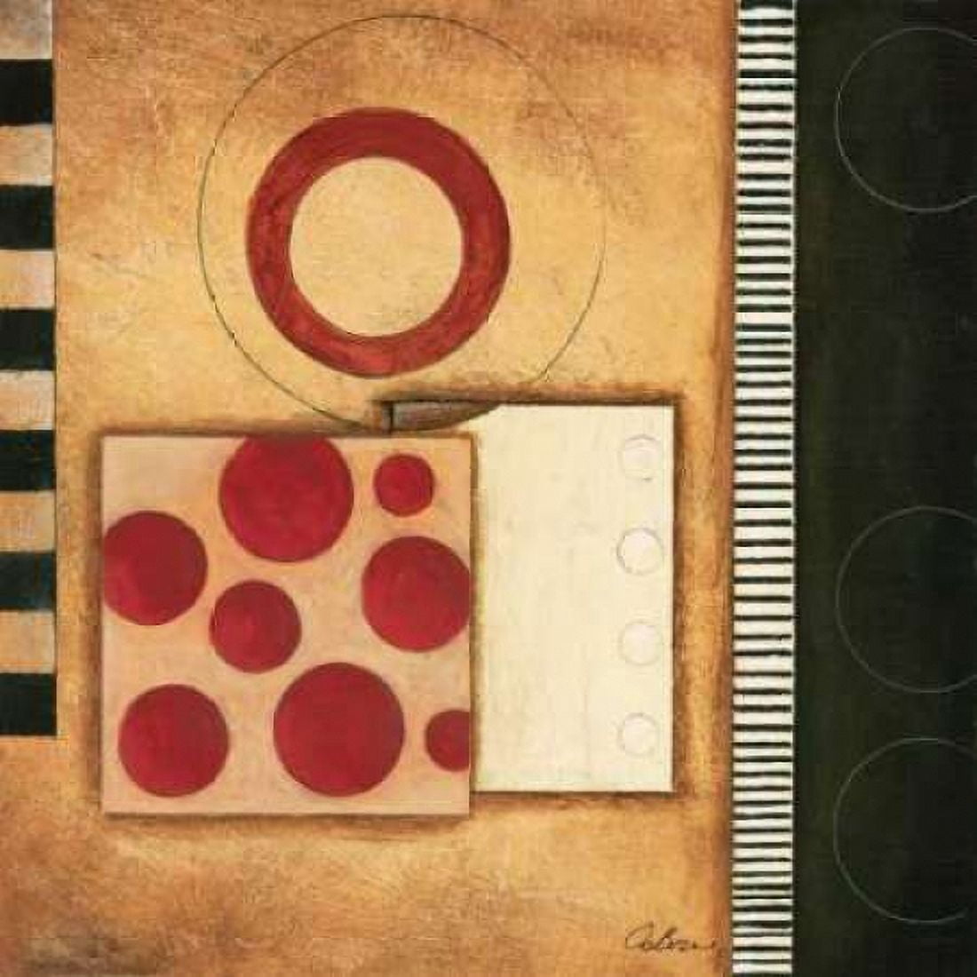 Mosaic II Canvas Art - Susan Osborne (24 x 24)