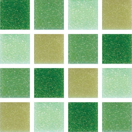 Mosaic Mercantile Mini Italian Glass Tile, 1/2 lb., Landscape