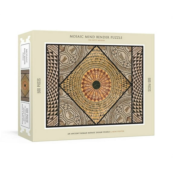 Mosaic Mind Bender 500-Piece Puzzle: An Ancient Roman Mosaic Jigsaw Puzzle & Mini-Poster: Jigsaw Puzzles for Adults (Other)