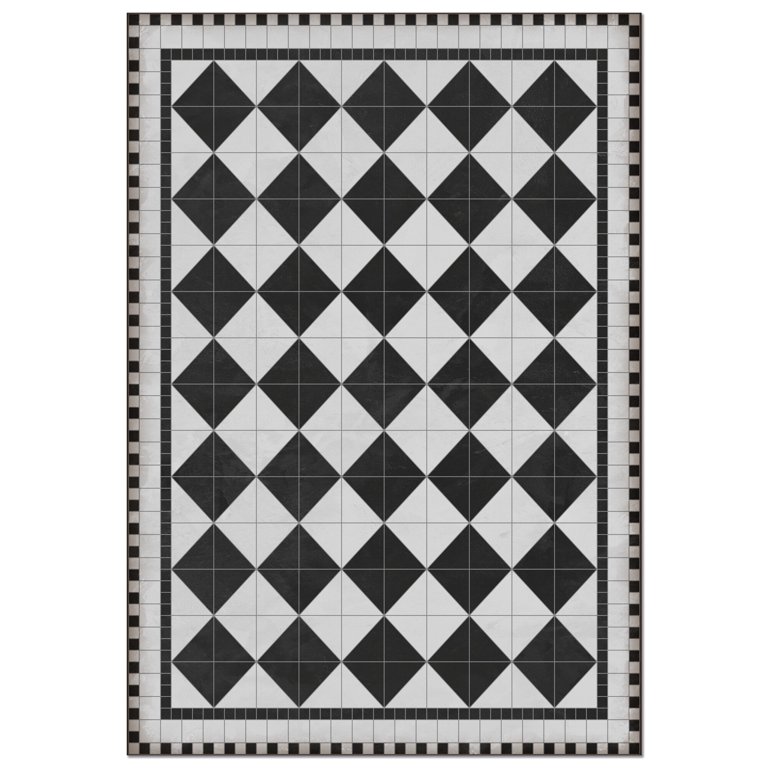 Fishbone Pattern Mat.art Mat.vinyl Floor MAT. Pvc Rug.vinyl Rug. Kitchen  Rug. Linoleum Rug. Geometric Pattern Mat. Rug Floor Mat. 