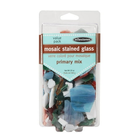 Mosaic Stained Glass: Primary Mix, 20 ounces