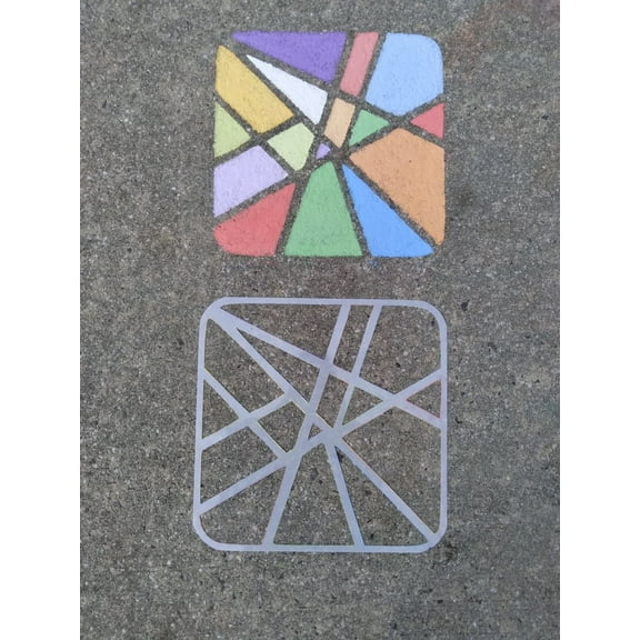 Mosaic Stencil Shape Set