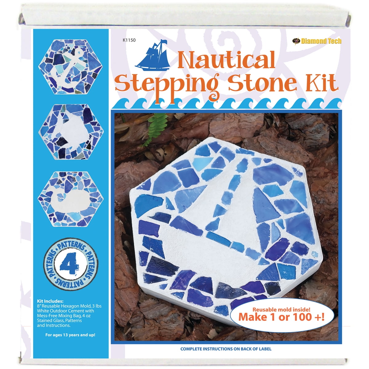 Diamond Tech Stepping Stone Molds