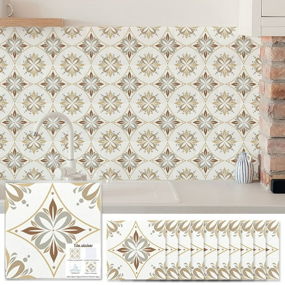 Mosaic Tile Stickers Bathroom Kitchen Home Wall Or Floor