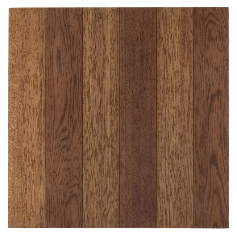 Achim Nexus Self Adhesive Vinyl Floor Tile - 20 Tiles/20 Sq. ft., 12 x 12, Medium Oak Plank-Look Achim Nexus Self Adhesive Vinyl Floor Tile - 20 Tiles/20 Sq. ft., 12 x 12, Medium Oak Plank-Look
