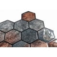 thumbnail image 1 of Mosaicowall 10-Sheet Peel and Stick Tile - 11.9"x11.8" Premium Kitchen Self Adhesive Backsplash Tile, 1 of 4