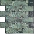 thumbnail image 1 of Mosaicowall Peel and Stick Self Adhesive Subway Wall Tile (Sage Green, 30), 1 of 1
