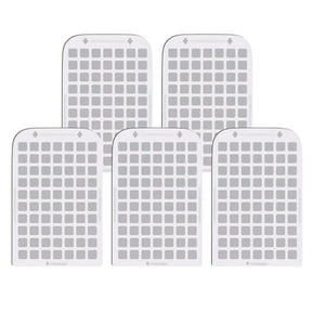 Mosalogic Sticky Glue Cards Refills Replacement for Flying Insect Trap Indoor-5pack