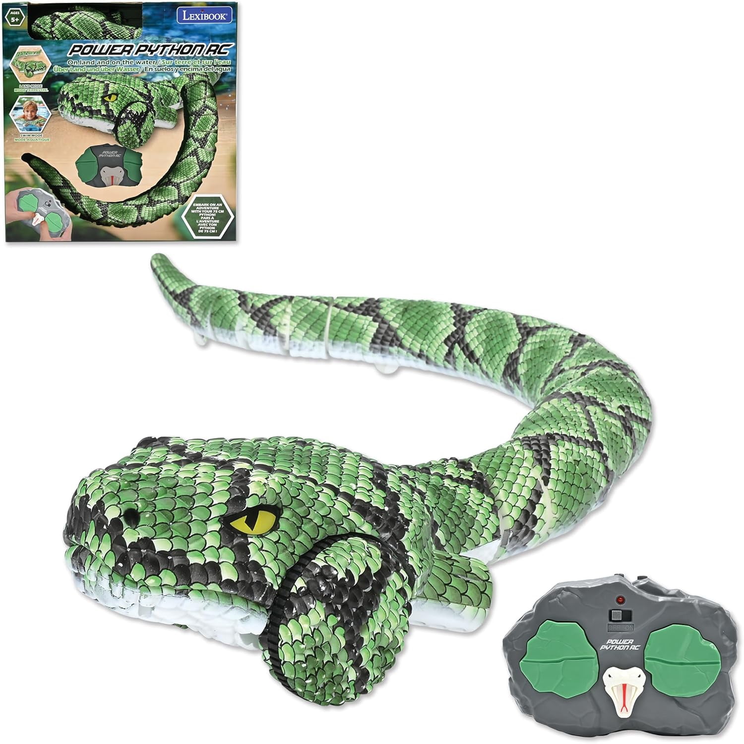 Power Python RC, Radio-controlled python snake - Walmart.com
