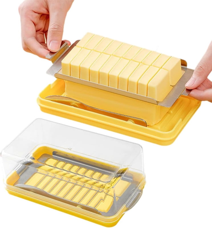 Butter Cutter Probe Mosawomo Butter Cutter/Slicer With A Lid and Equipped With A Knife A ...