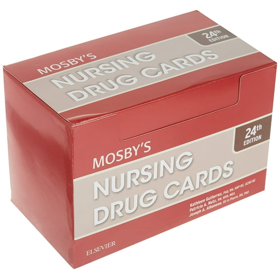 Pre-Owned Mosby's Nursing Drug Cards, 24e Paperback