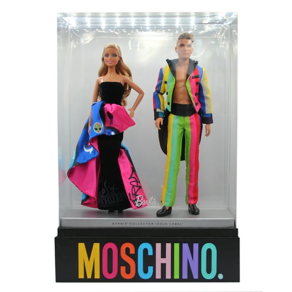 Moschino Barbie and Ken Doll Gift Set 2016 Mattel DRW81