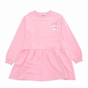 Moschino Girls Lovely Teddy Bear Long-Sleeve Dress, Size 10
