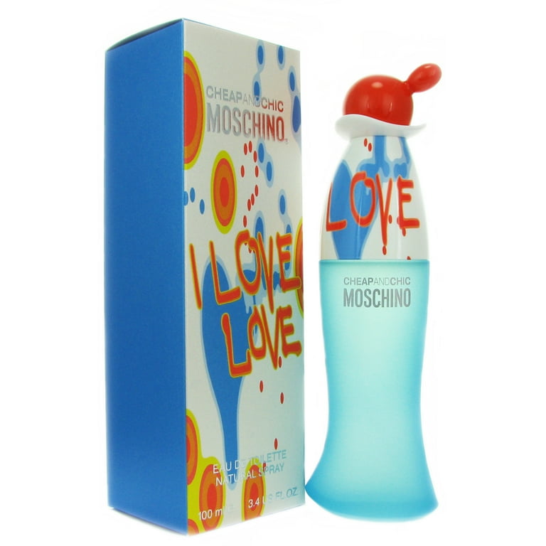 I Love Love Eau De Toilette Spray By Moschino - 3.4 oz I Love Love Eau De Toilette Spray By Moschino - 3.4 oz