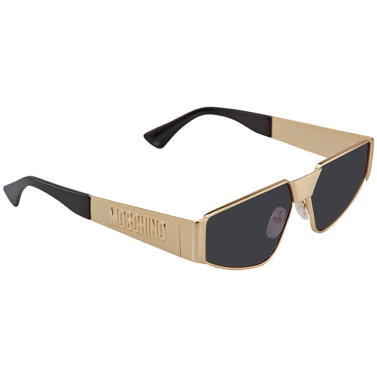 MOSCHINO MOS 037/S 2F7 IR Sunglasses Gold Frame Grey Lenses  display picture 3