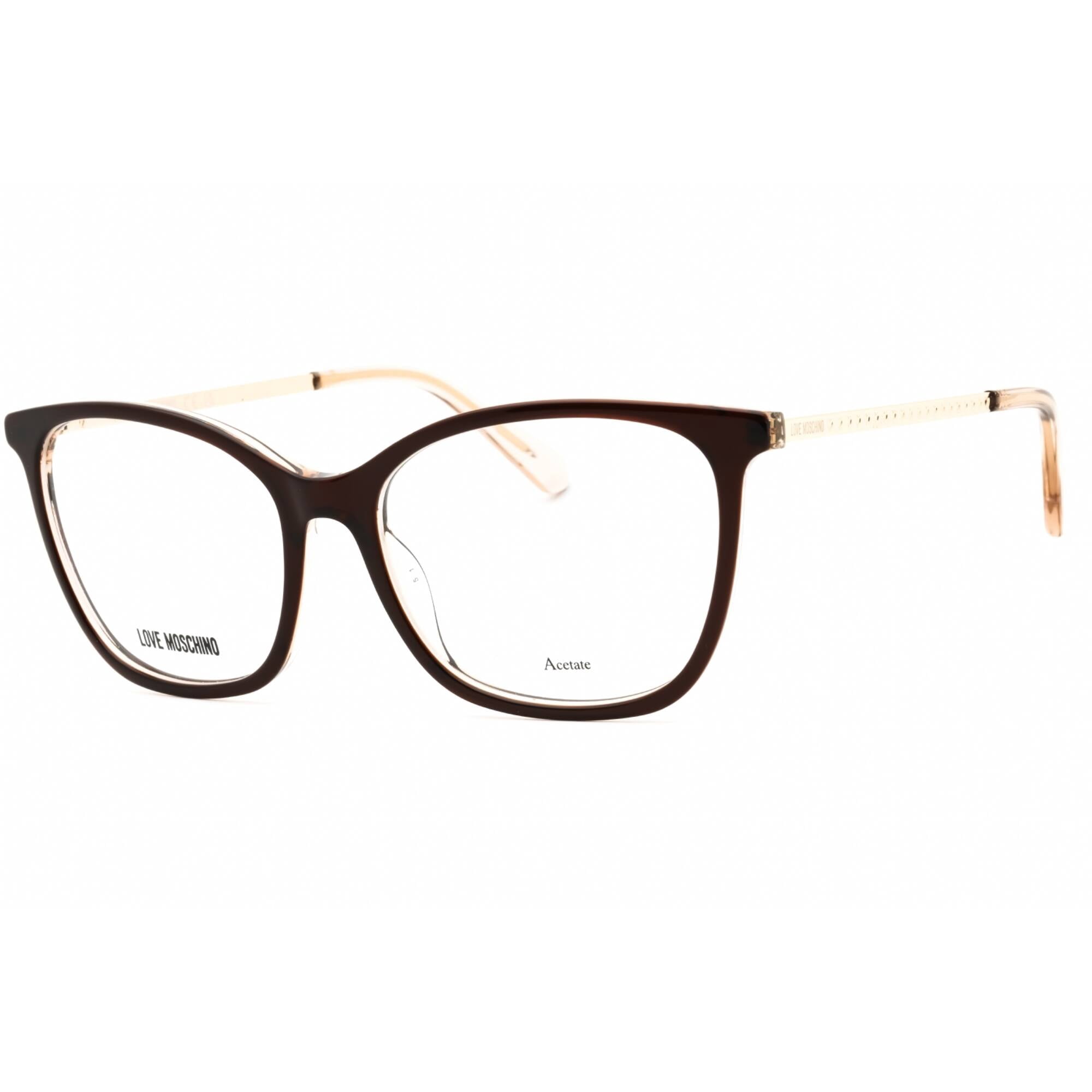 New Moschino Love Eyeglasses 
MOL612 02LF 00 Brick 52mm NWT Love Moschino Eyeglass Frames & Frames for Glasses - Walmart.com main image 2