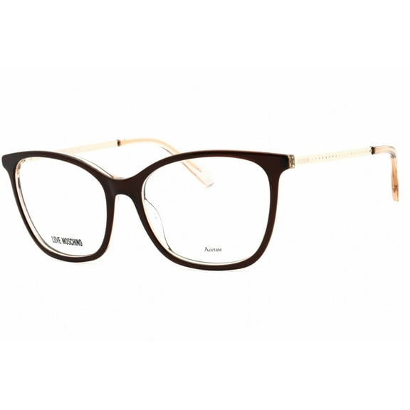 Moschino Love MOL622 009Q 00 Women's Brown Full Rim Eyeglasses