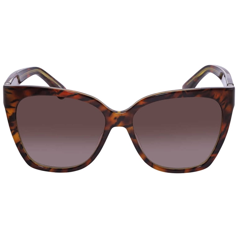 Moschino Havana Oversize Square Cat-Eye Sunglasses - MOS066S 0HJV HA Women\'s Moschino Havana Oversize Square Cat-Eye – Eyedictive main image 3