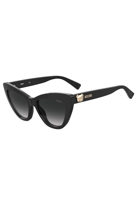 - MOS122/S, Cat Eye acetate women BLACK/DARK GREY SHADED