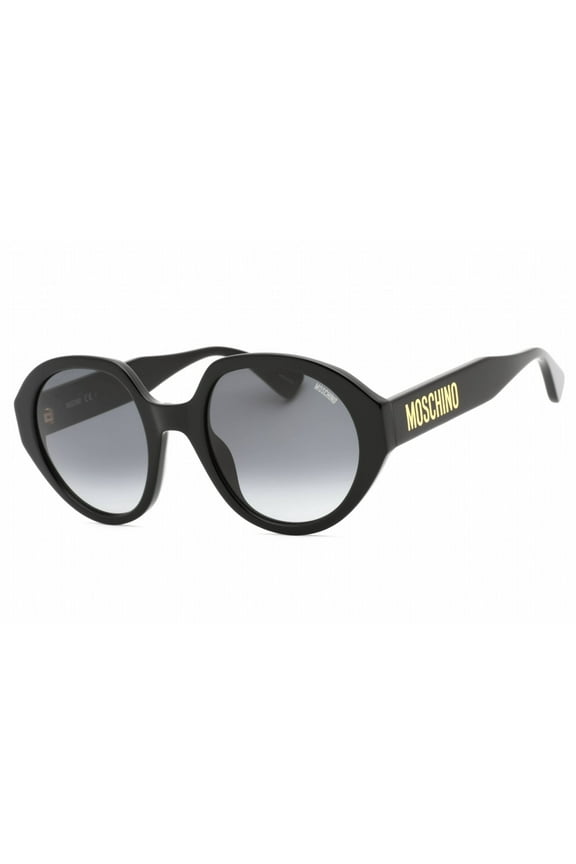 MOS126/S 0807 9O Women's Black Plastic Frame Sunglasses