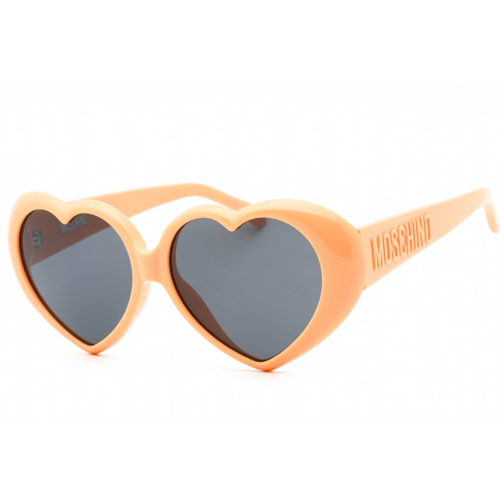 Moschino ハトフレムサンクラス MOS128S L7QIR Moschino MOS128/S 0L7Q IR Women's Orange Full Rim Frame