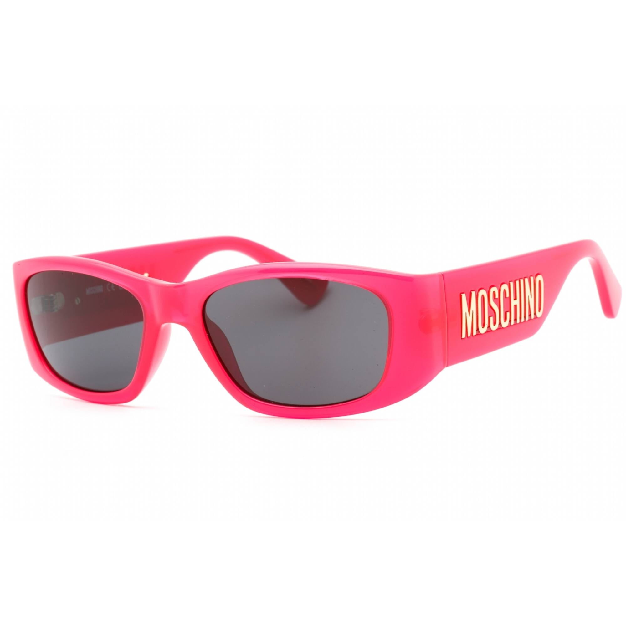 Moschino MOS145/S 0MU1 IR Women's Fuchsia Rectangular Sunglasses
