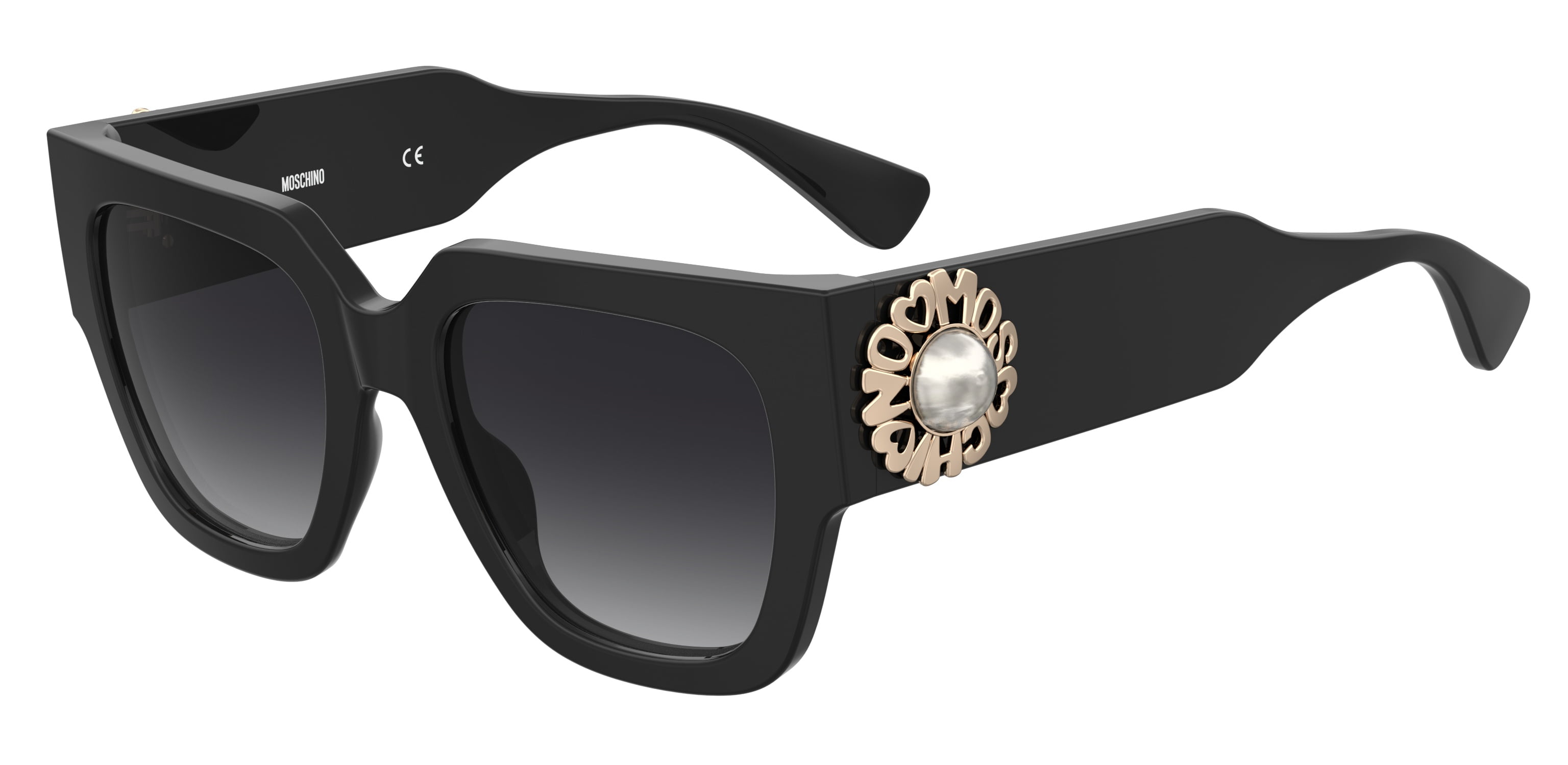 NEW MOSCHINO SUNGLASSES BLACK WOMEN EYEWEAR MOSCHINO MOS153/S 0807 9O Kits.ca -- Moschino MOS153/S main image 4