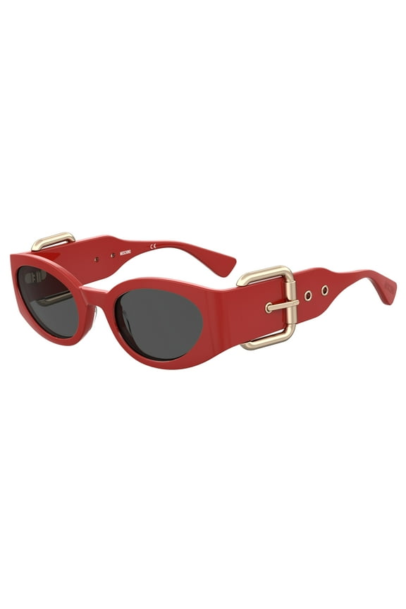 MOS154/S 0C9A IR Women's Red Plastic Frame Sunglasses