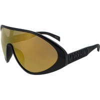 Moschino Unisex 99mm Black Shield Sunglasses