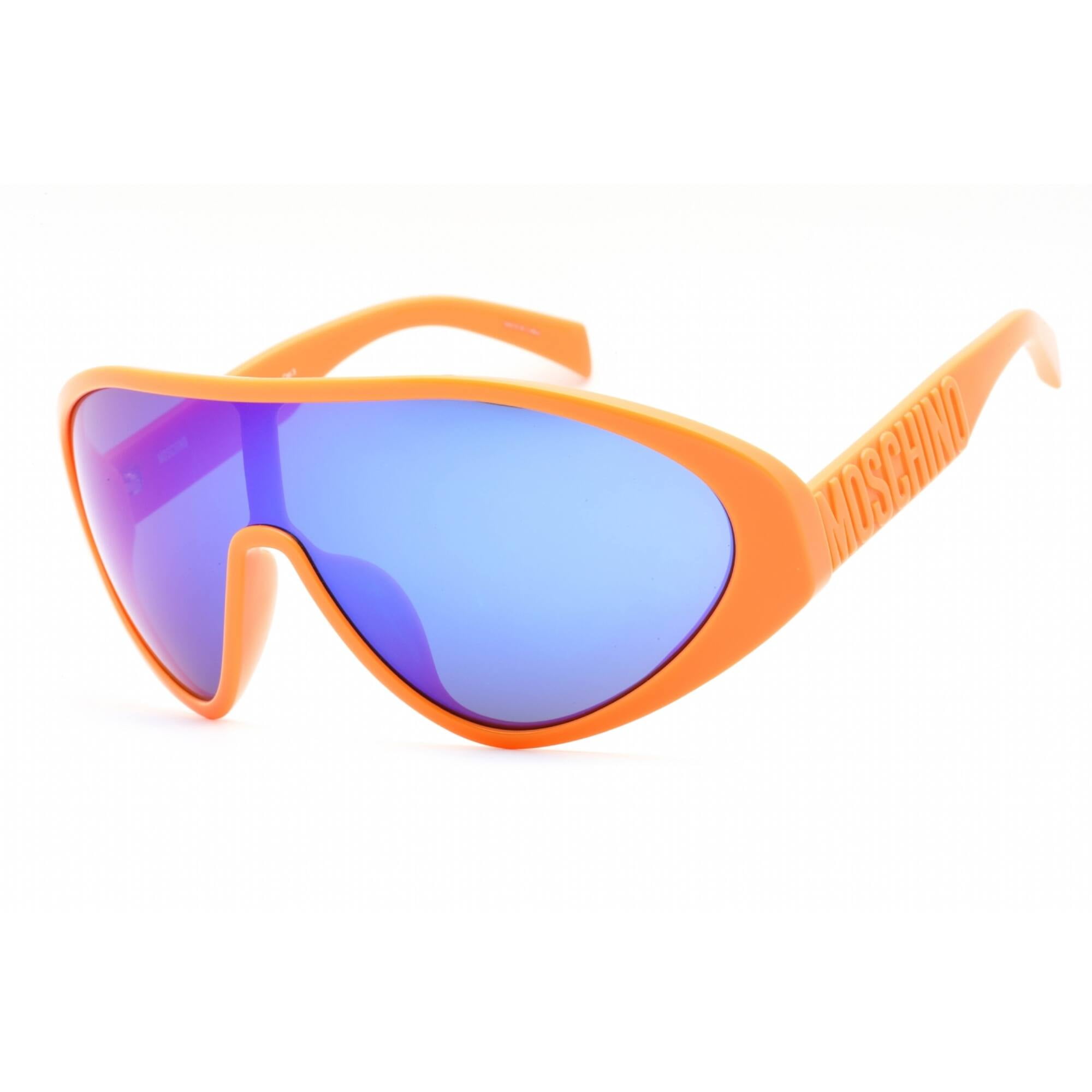 Moschino MOS157/S 0L7Q Z0 Unisex Orange Shield Frame Sunglasses