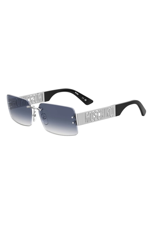 - MOS169/S, Rectangle metal women BLUE PALLADIUM/ BLUE SHADED
