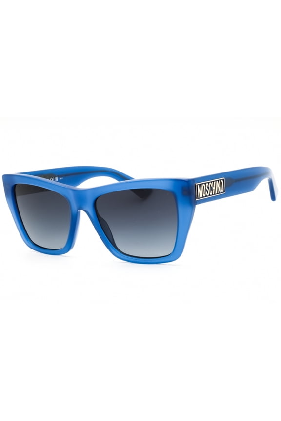 MOS181/S 0PJP9O 54mm Cat Eye Sunglasses Women's Blue