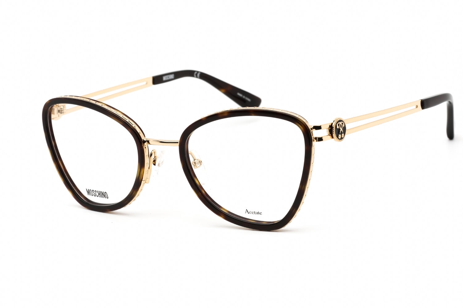 NEW MOSCHINO SUNGLASSES HAVANA WOMEN EYEWEAR MOSCHINO Love Moschino MOL590 086 HAVANA 52/17/140 WOMAN Eyewear  main image 3