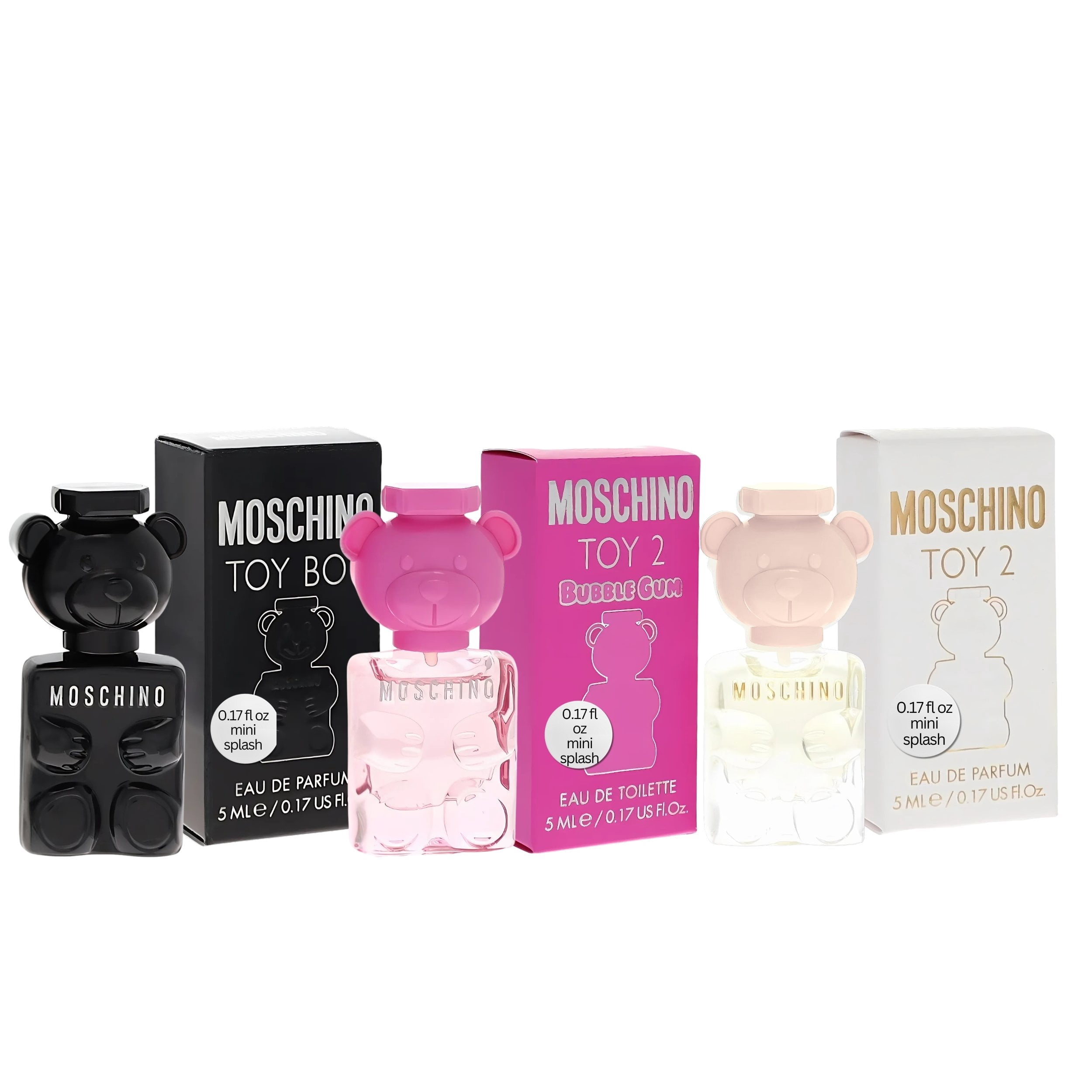Moschino MOS699136BO Mini Gift Set for Unisex, 3 Fragrances